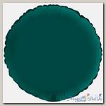 Шар круг 18 Сатин Emerald Green