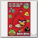 Игра с наклейками Angry Birds