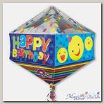 Шар 3D ЦИРКОН 17 HB Смайлики