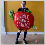 Шар фигура BACK TO SCHOOL Яблоко